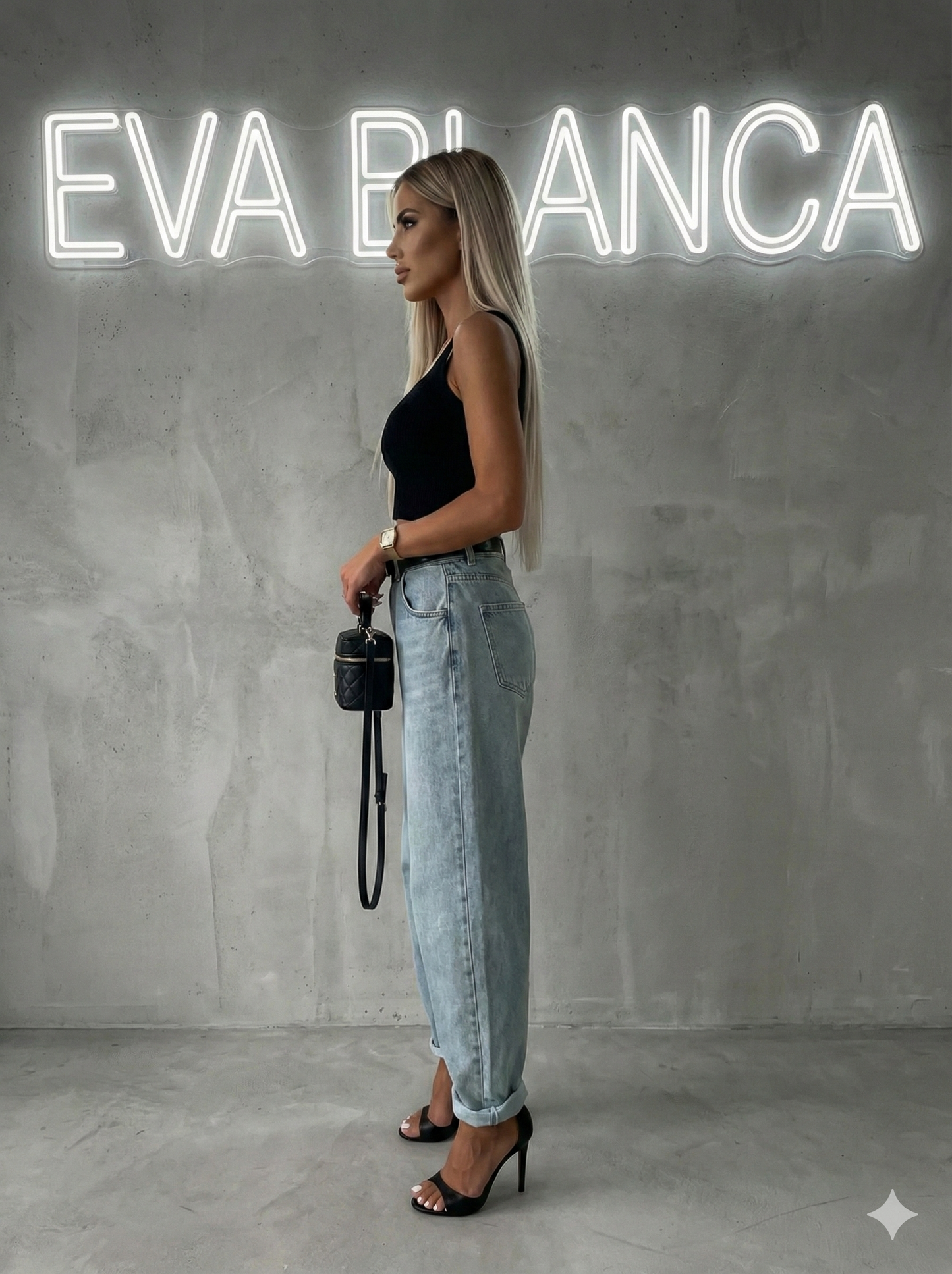 EB Balloon Washed Denim – Edición Atelier
