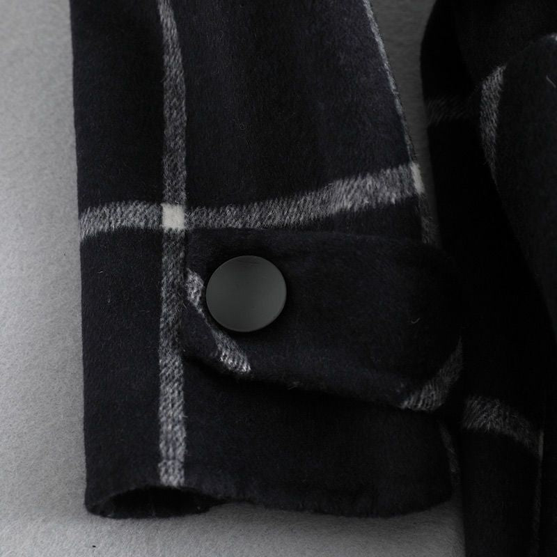 EB VALERIA™ | ELEGANTE ABRIGO DE LANA A CUADROS