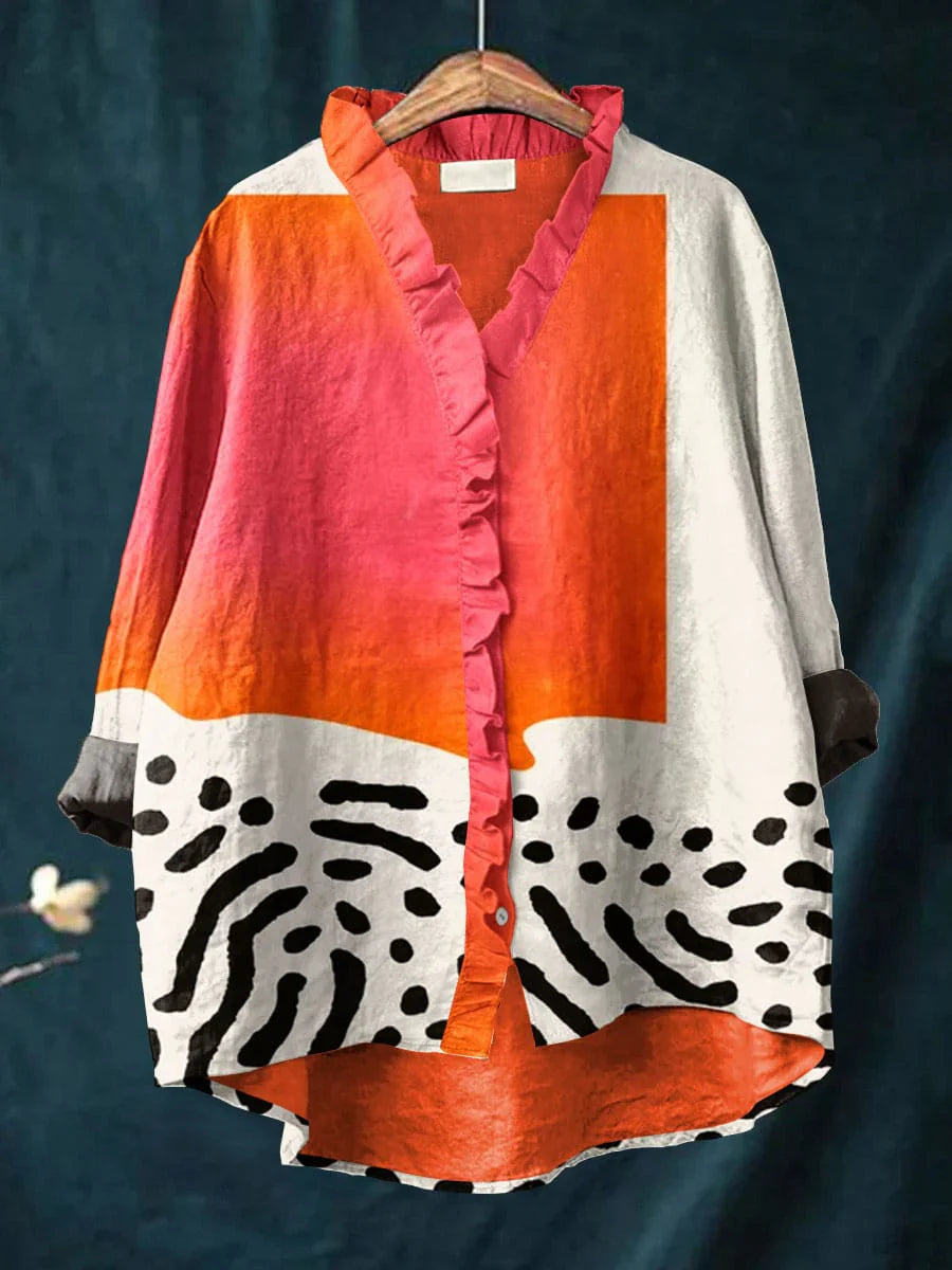EB Melinda™ | Blusa Elegante en Lino