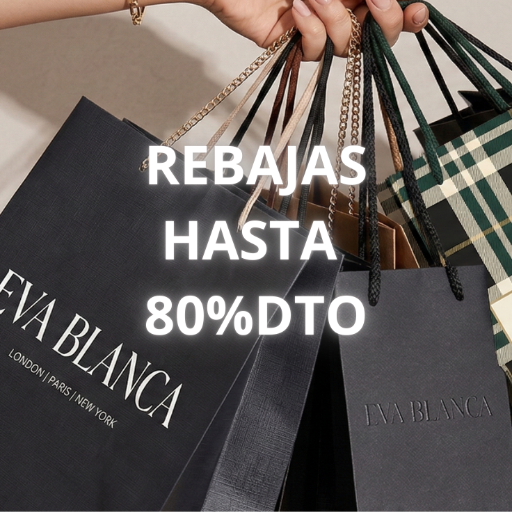 REBAJAS HASTA 80% DE DESCUENTO