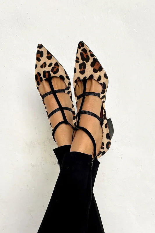 EB BRIDGET™ | TACONES CON CORREA ESTAMPADO LEOPARDO