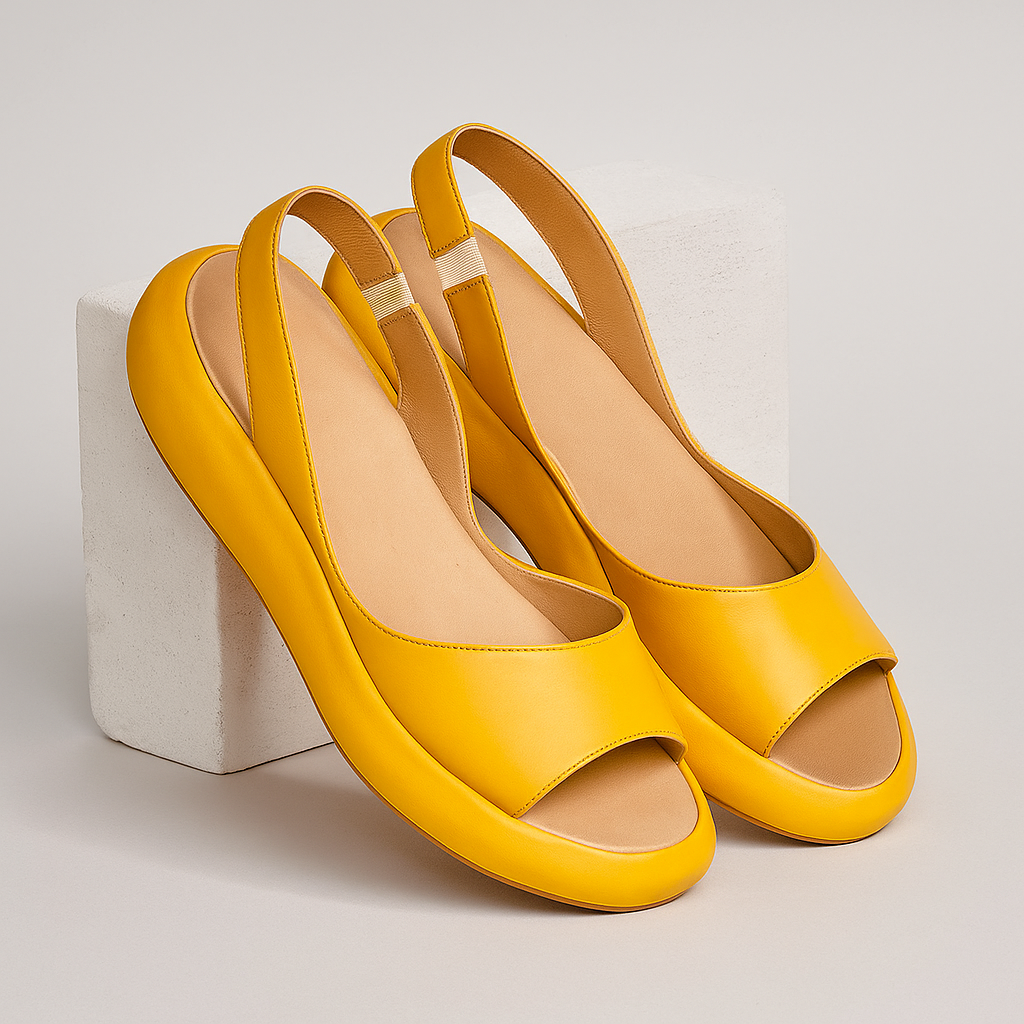 EB Calyra – Sandalias Minimalistas de Punta Abierta, Ligeras y Elegantes