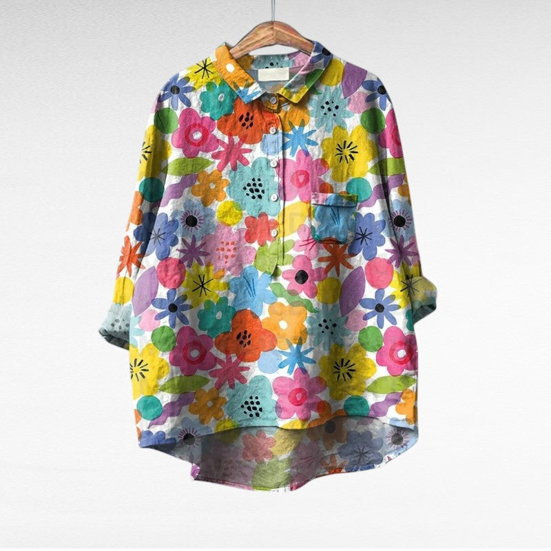 EB THÉRÈSE™ | ELEGANTE BLUSA DE VERANO