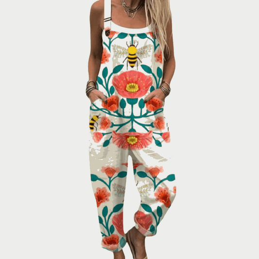 EB GINTARÉ™ | MONO CON TIRANTES ESTAMPADO Y CÓMODO