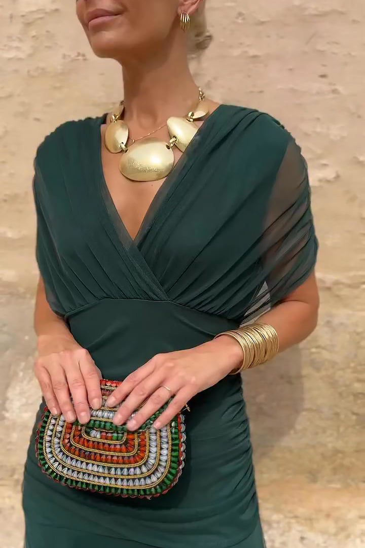 EB MARÍA | VESTIDO SOFISTICADO ESCOTE EN V