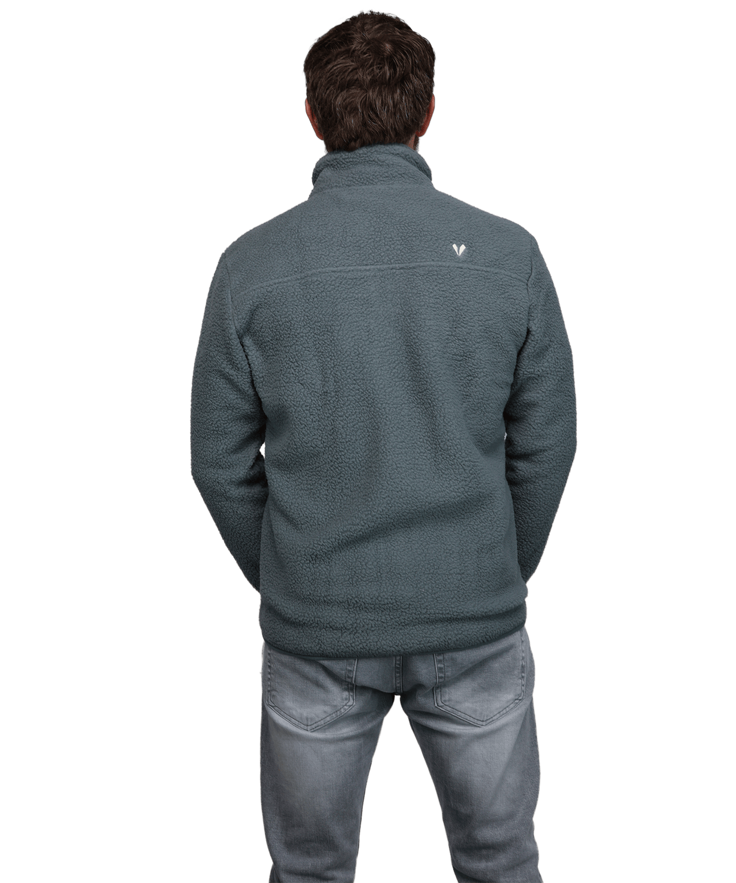 EB Chaqueta Sherpa Fleece para hombre.