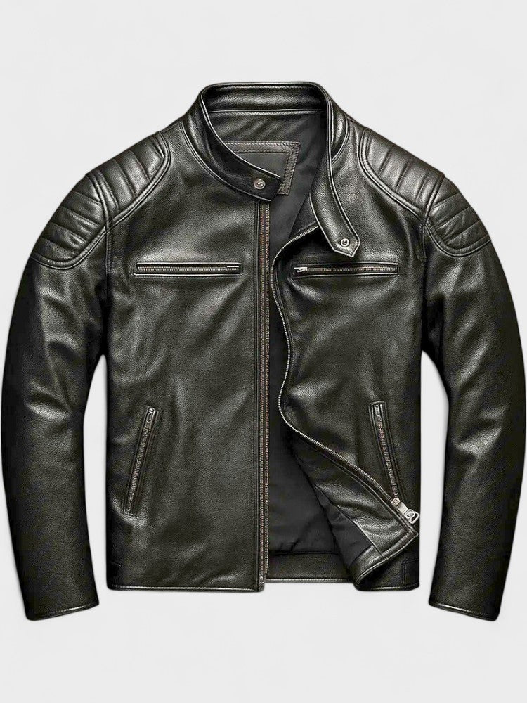 Troels™ | Chaqueta de cuero vintage para hombre