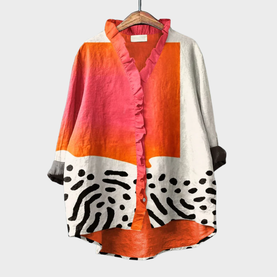 EB Melinda™ | Blusa Elegante en Lino