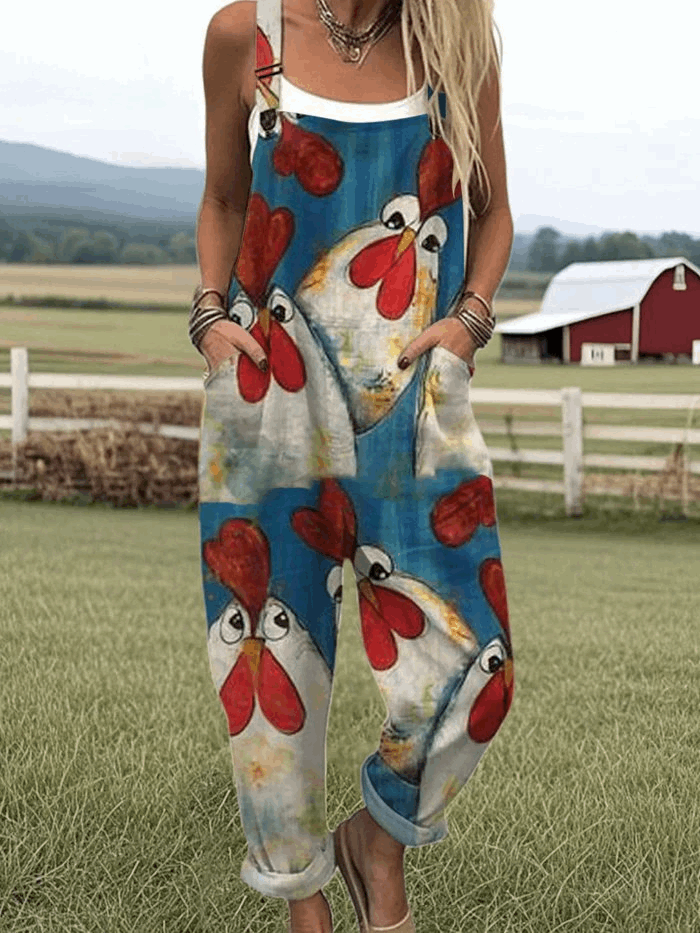 Monroe Chicken Jumpsuit