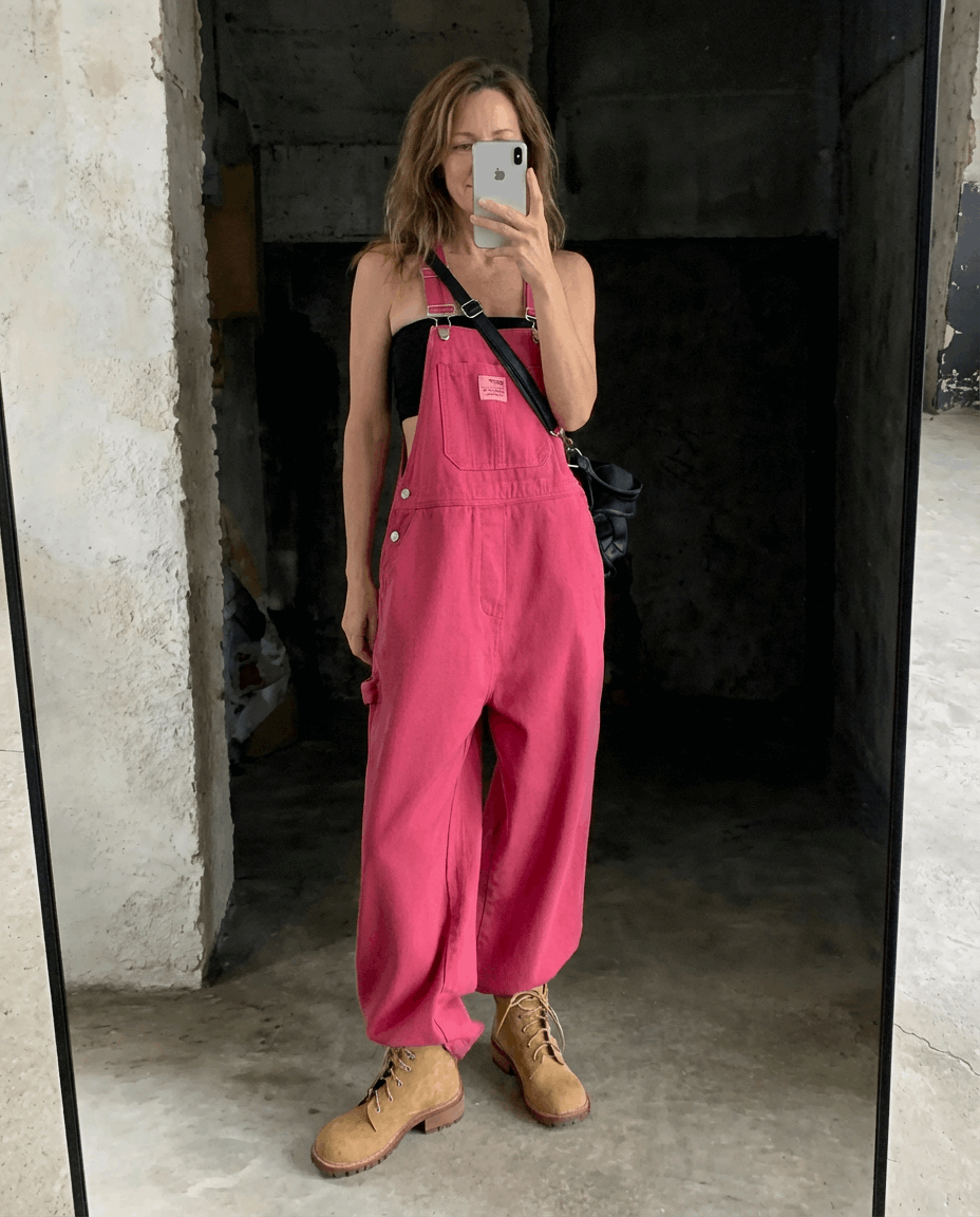EB AUTUMN™ | MONO VAQUERO DE PERNERA ANCHA ESTILO OTOÑAL