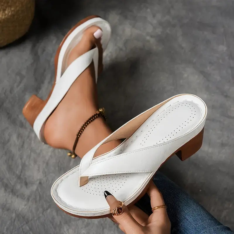 EVA BLANCA | Sandalias Elegancia y Comodidad
