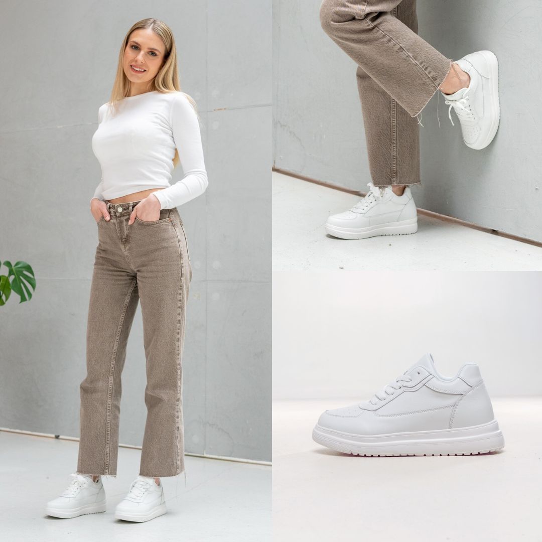 EB ELEVATESHOES WHITE CLASSY