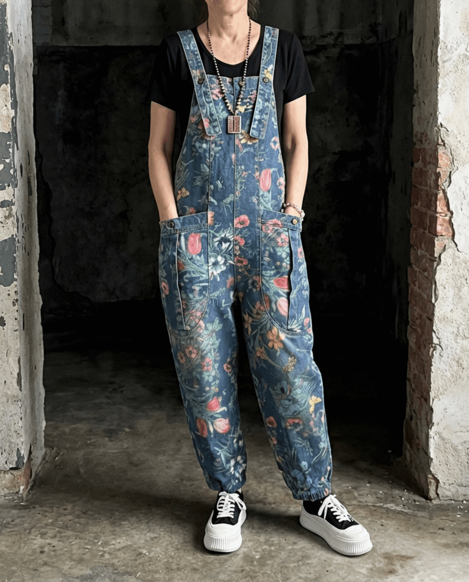 EB FIONA™ | MONO VAQUERO CON ESTAMPADO FLORAL