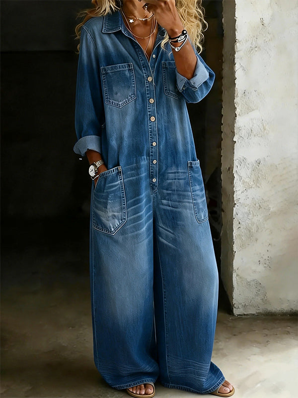 EB DANIELA™ | MONO VAQUERO DENIM
