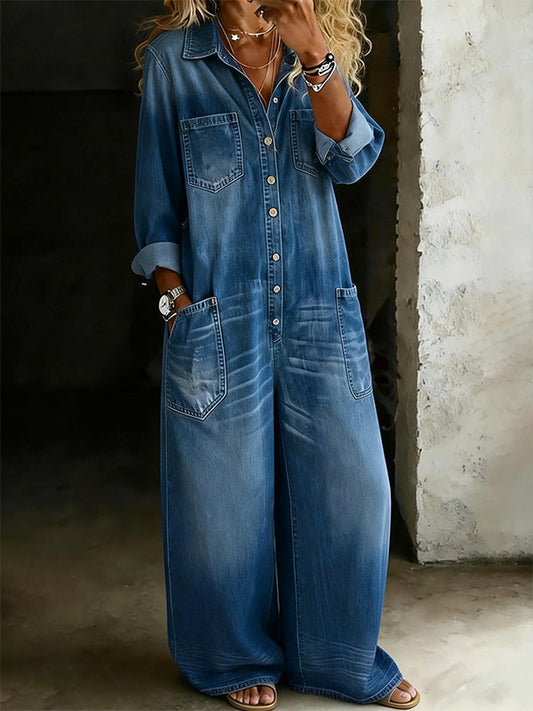 EB DANIELA™ | MONO VAQUERO DENIM