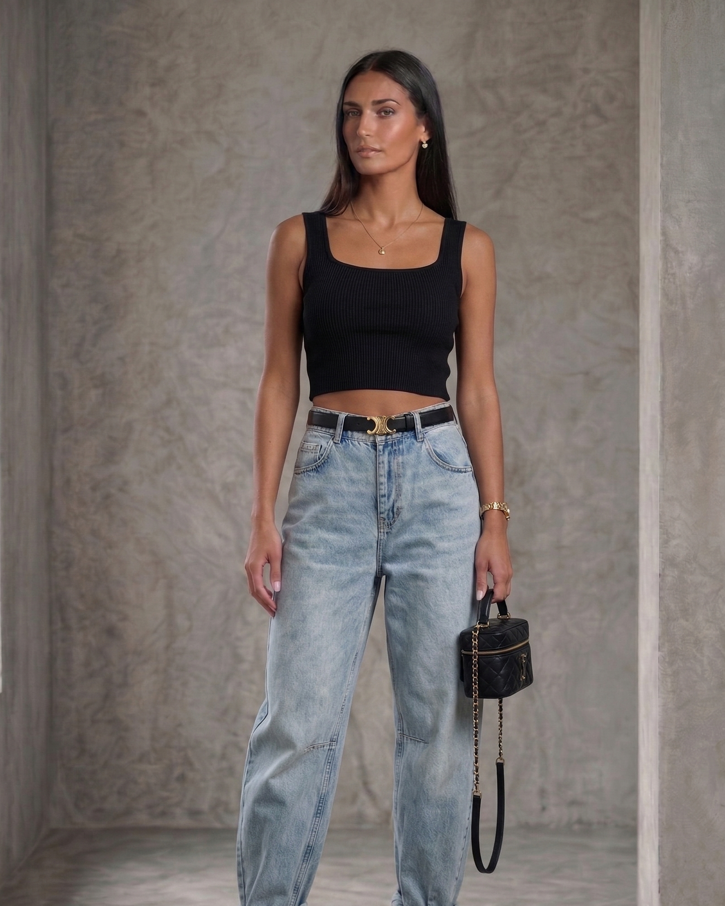 EB Balloon Washed Denim – Edición Atelier