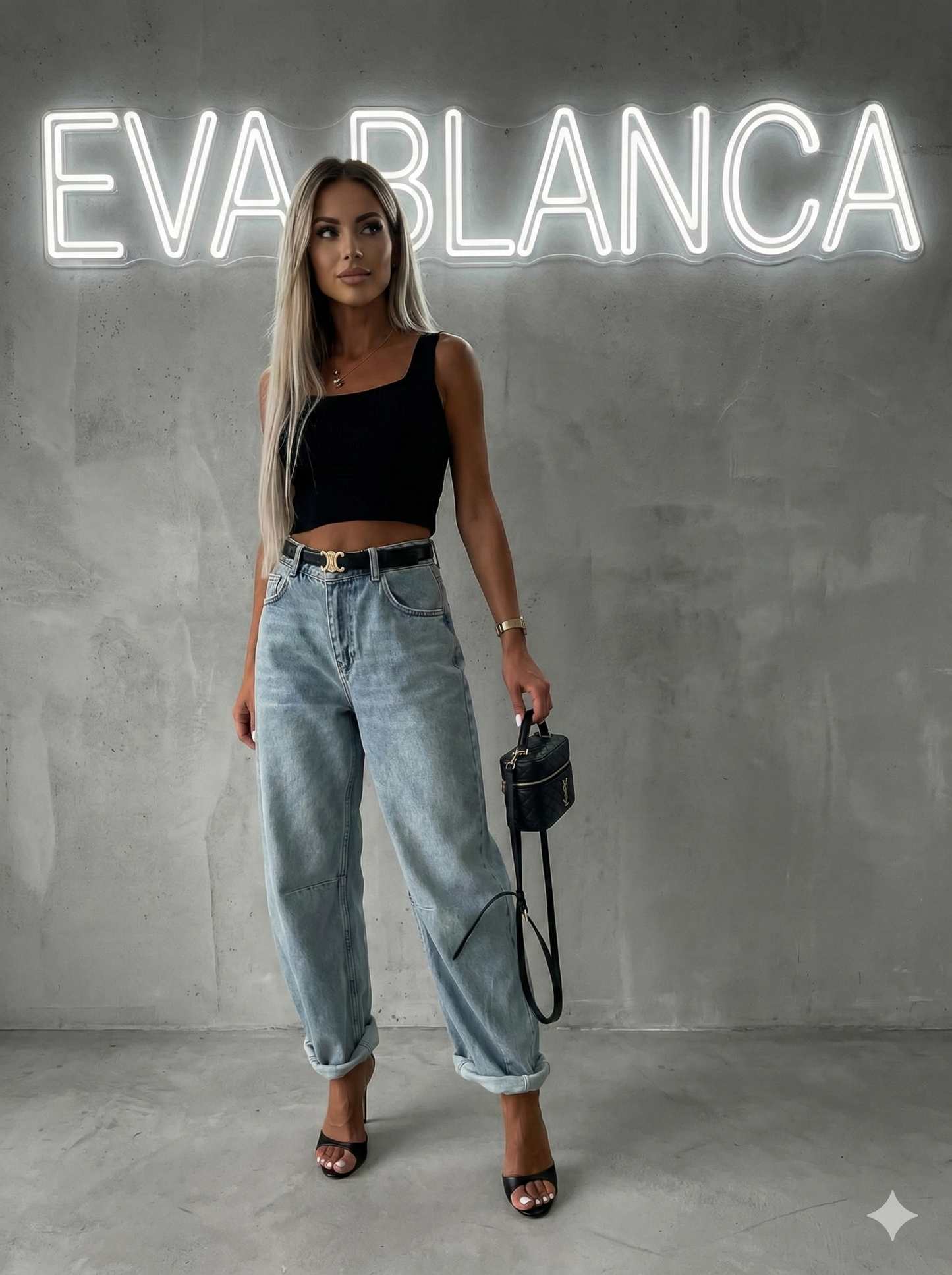 EB Balloon Washed Denim – Edición Atelier