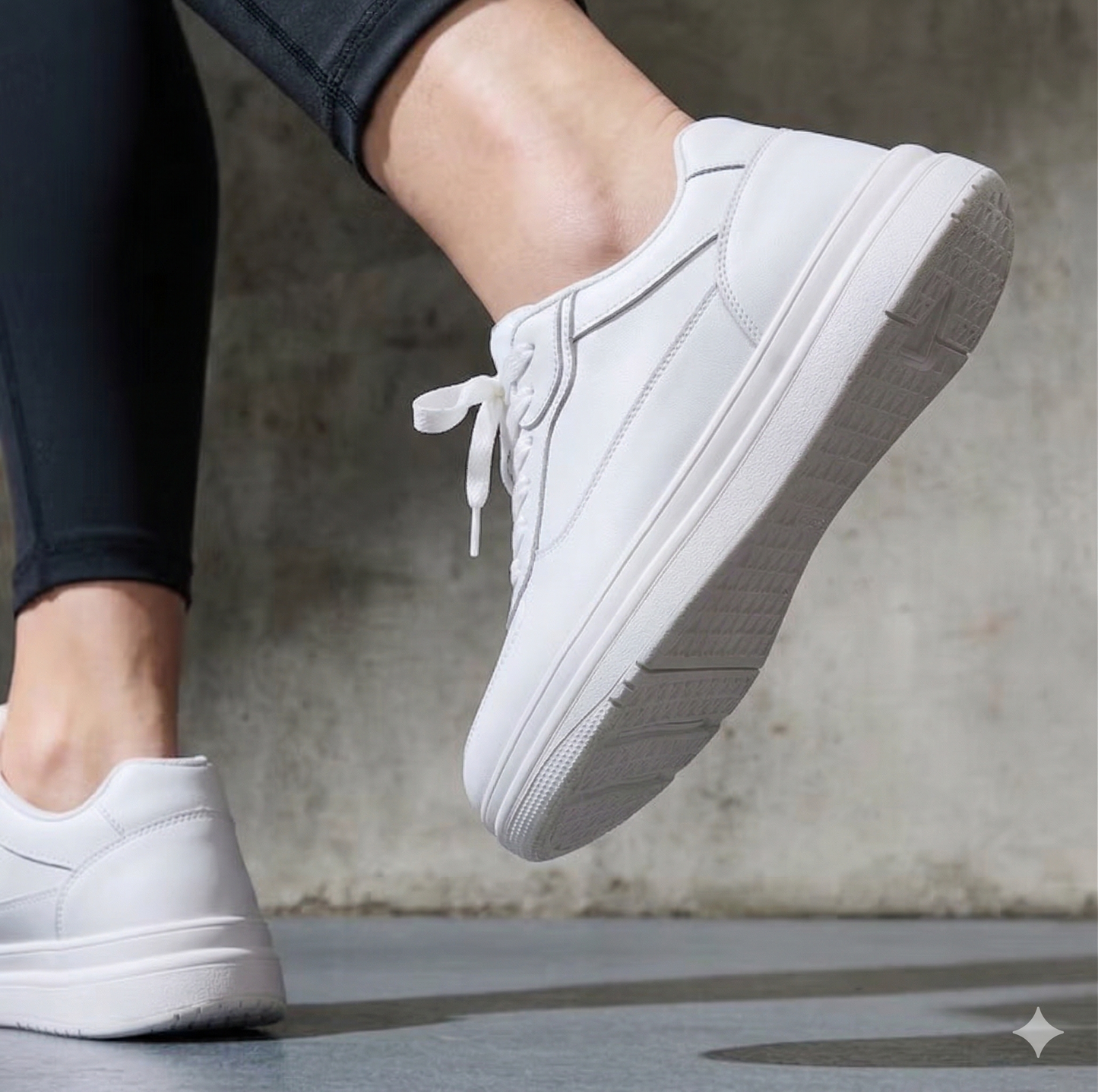 EB ELEVATESHOES WHITE CLASSY