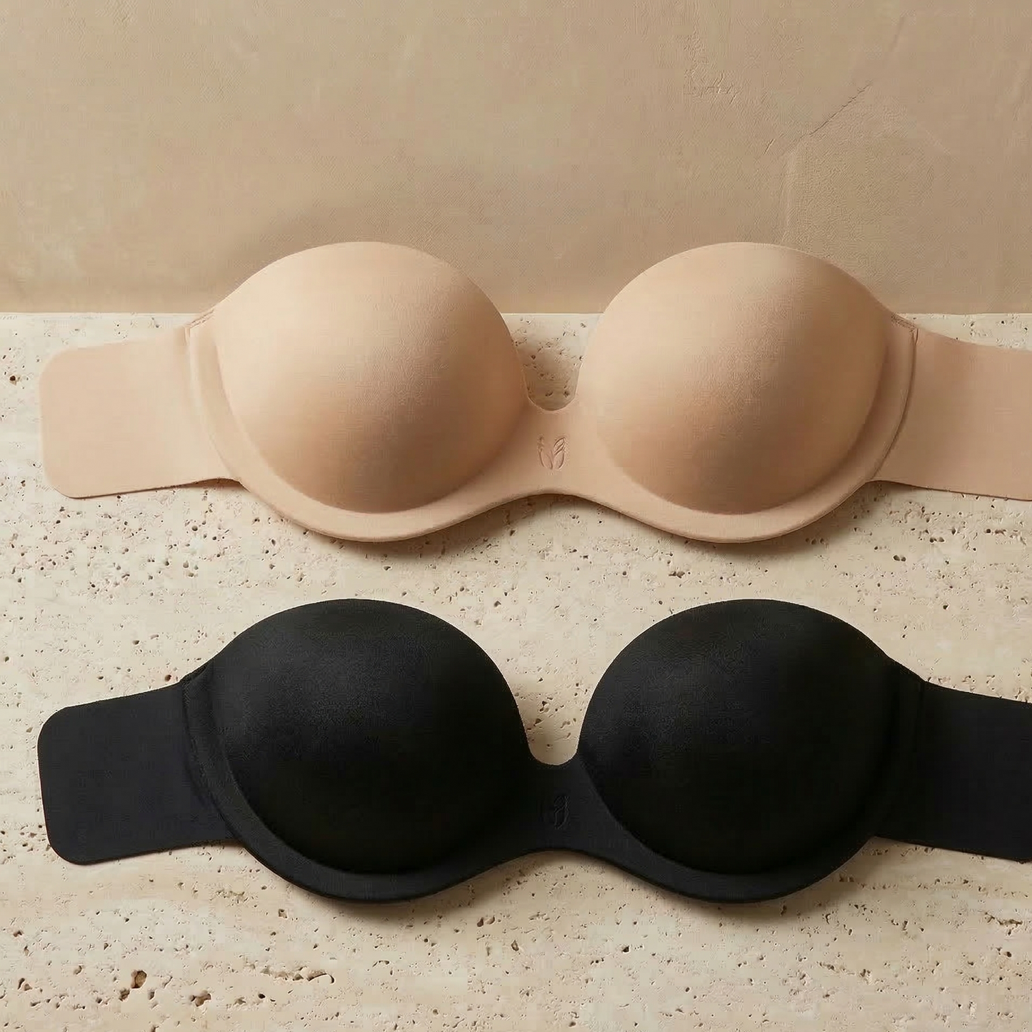 EB Sujetador Adhesivo Push-Up Invisible – Escote Perfecto Sin Tirantes ni Espalda