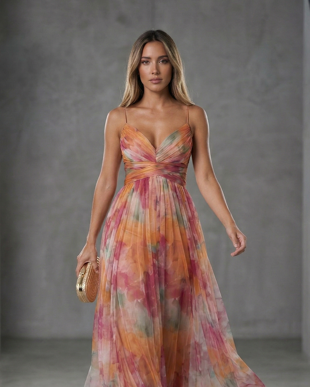 EB ALYSSA™ | Vestido Largo Floral — Estilo Refinado y Exclusivo