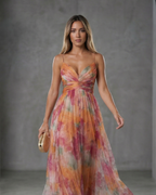 EB ALYSSA™ | Vestido Largo Floral — Estilo Refinado y Exclusivo