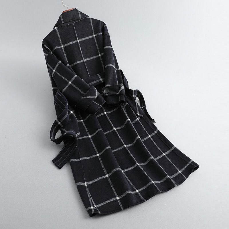 EB VALERIA™ | ELEGANTE ABRIGO DE LANA A CUADROS