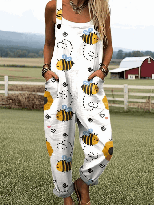 Madison Honeybee Happy Jumpsuit