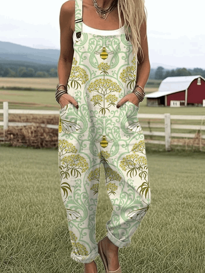 Natalia Nature Whimsical Jumpsuit