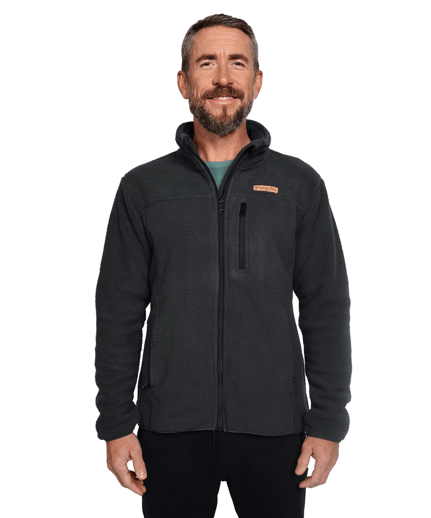 EB Chaqueta Sherpa Fleece para hombre.