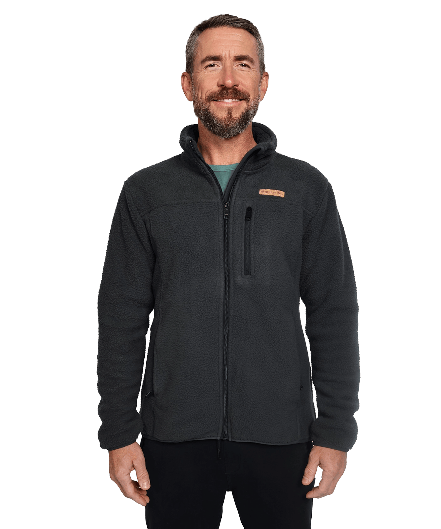 Chaqueta Sherpa Fleece para hombre.