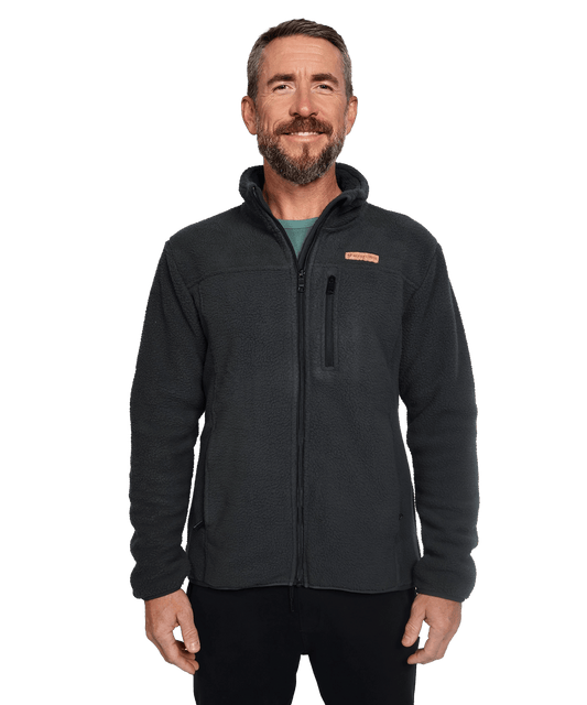 EB Chaqueta Sherpa Fleece para hombre.