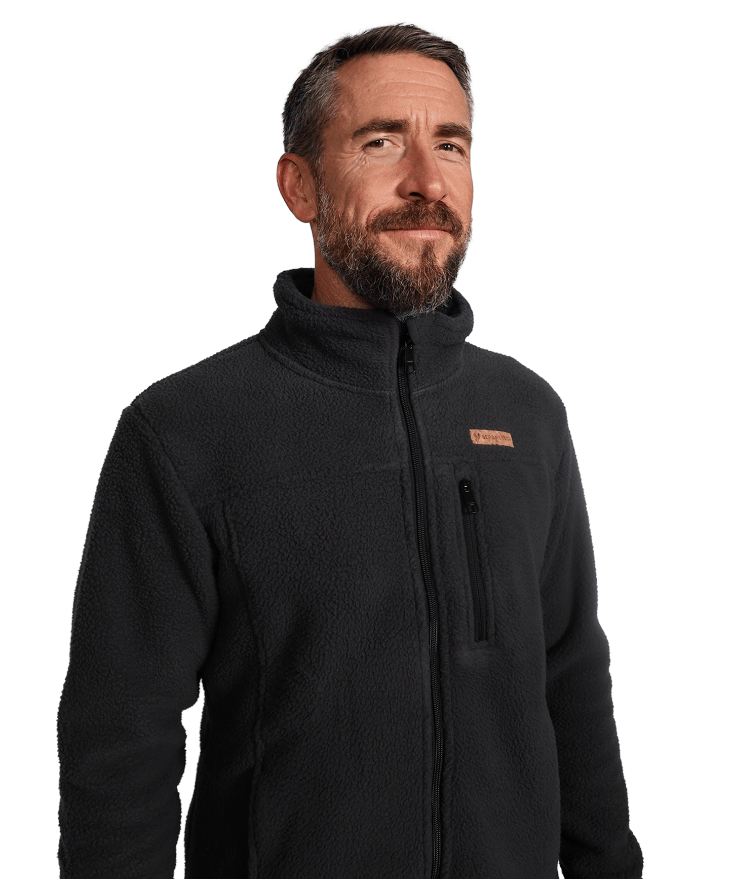 EB Chaqueta Sherpa Fleece para hombre.