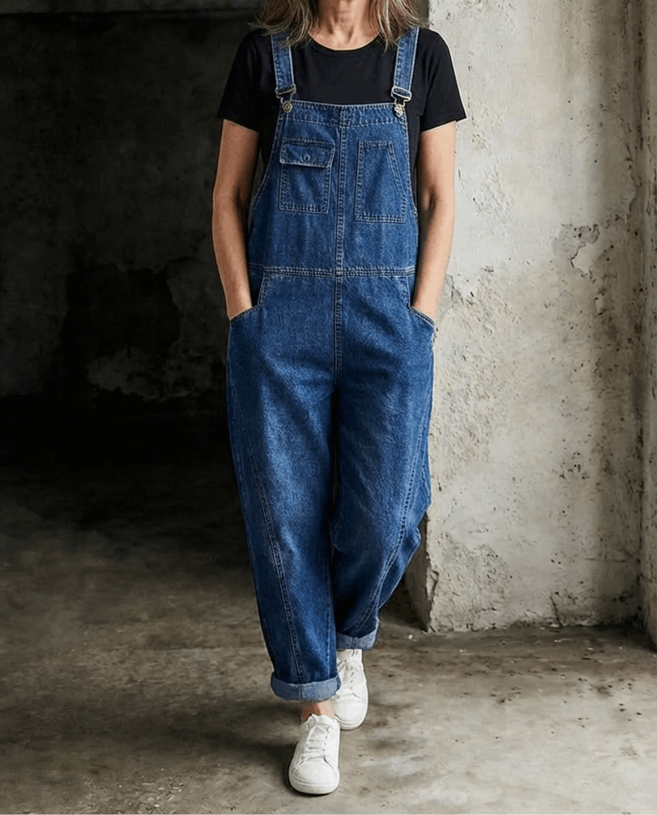 EB JASMINE™ | MONO VAQUERO BAGGY DE CORTE HOLGADO