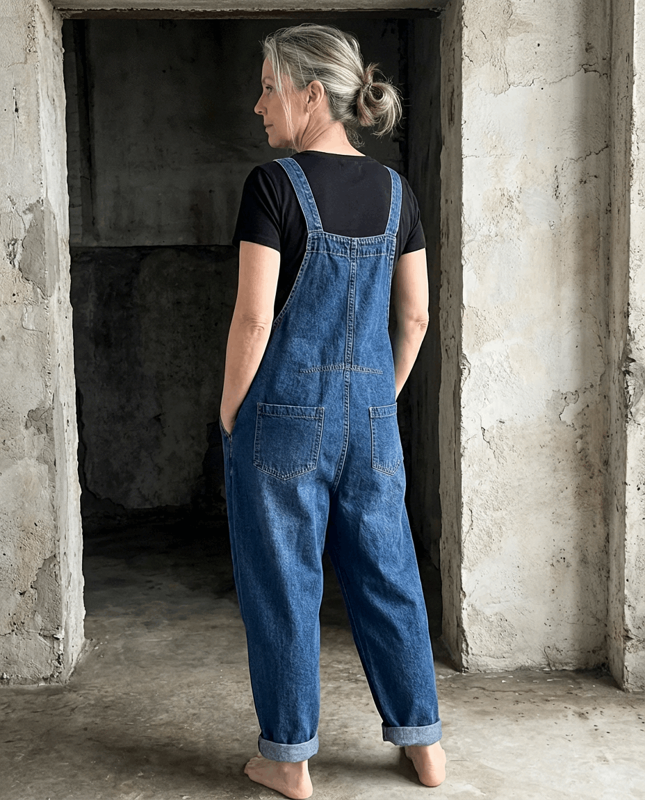 EB JASMINE™ | MONO VAQUERO BAGGY DE CORTE HOLGADO