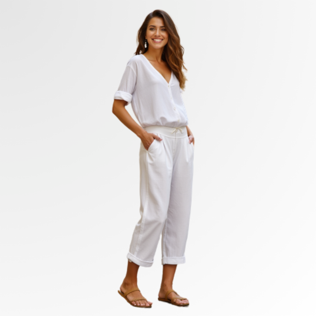 EB Clementine™ | Pantalón Ligero de Corte Elegante