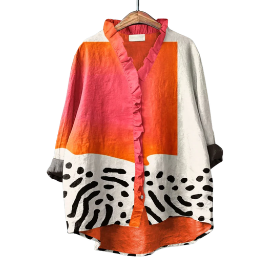 EB Melinda™ | Blusa Elegante en Lino