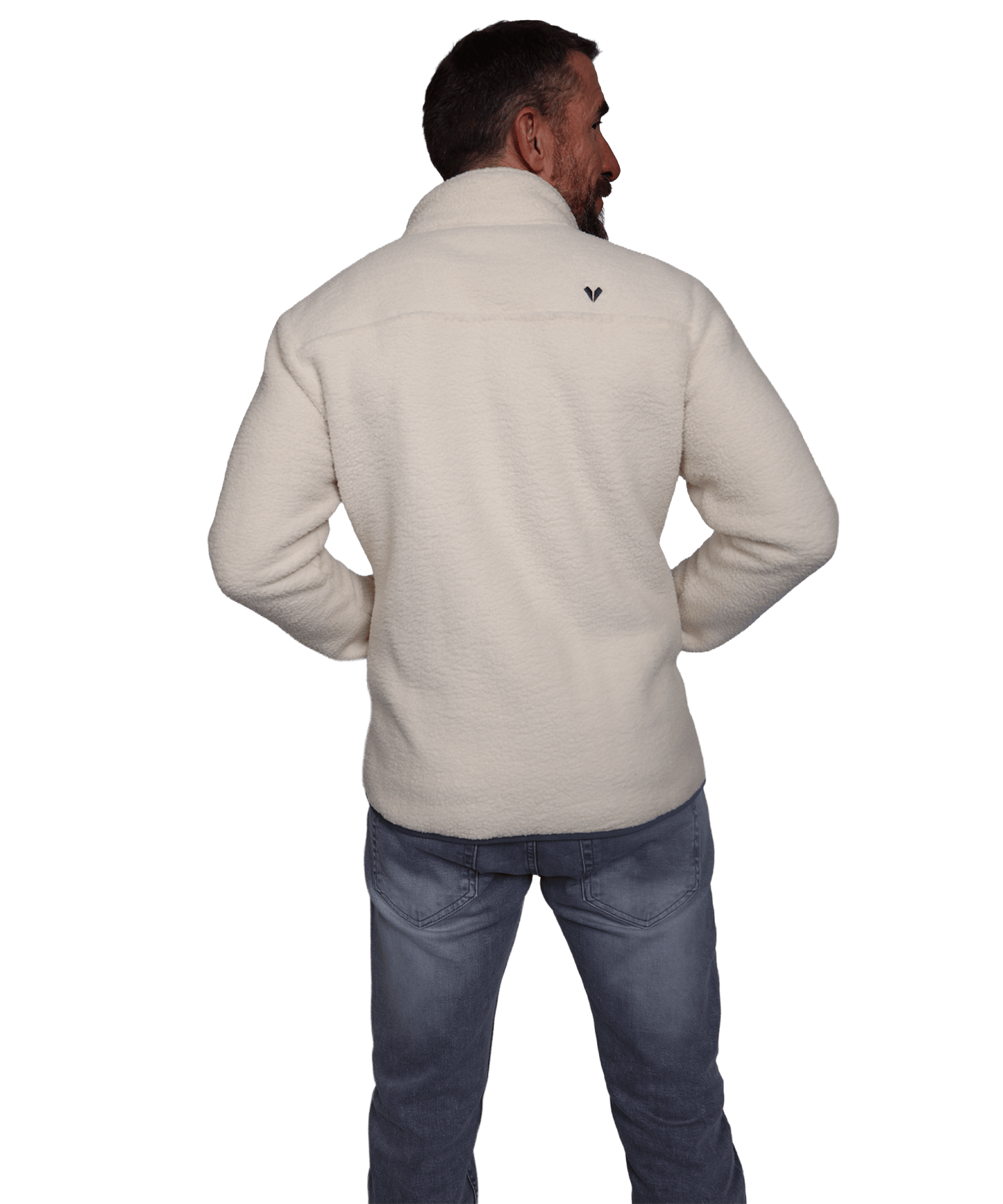 EB Chaqueta Sherpa Fleece para hombre.