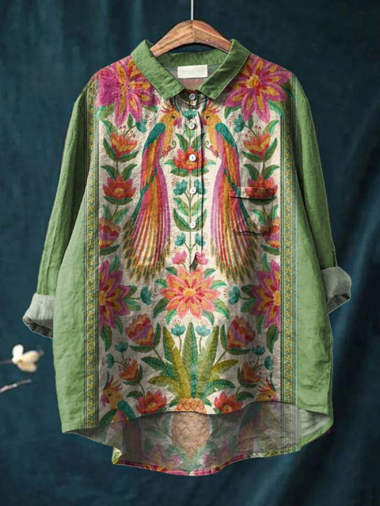 EB BLUSA VERONA FLORAL™ | ELEGANTE DE VERANO