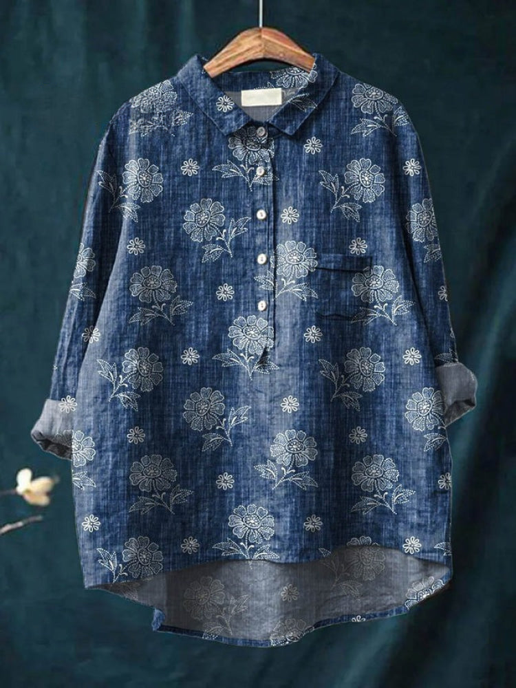 EB BLUSA VERONA FLORAL™ | ELEGANTE DE VERANO