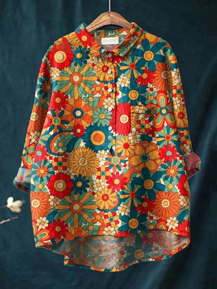 EB BLUSA VERONA FLORAL™ | ELEGANTE DE VERANO
