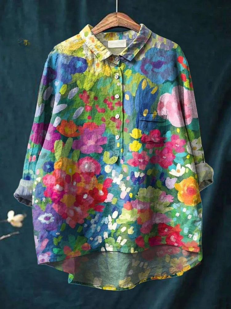 EB BLUSA VERONA FLORAL™ | ELEGANTE DE VERANO