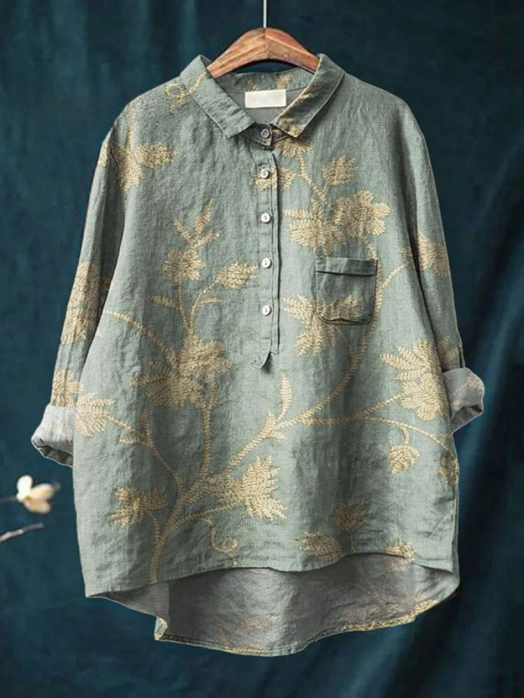 EB BLUSA VERONA FLORAL™ | ELEGANTE DE VERANO