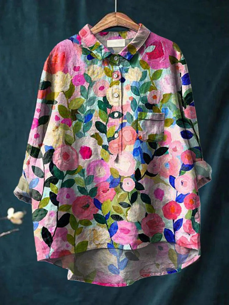 EB BLUSA VERONA FLORAL™ | ELEGANTE DE VERANO