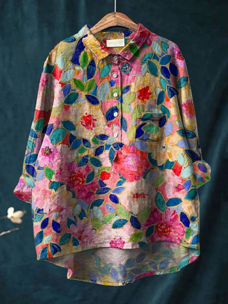 EB BLUSA VERONA FLORAL™ | ELEGANTE DE VERANO