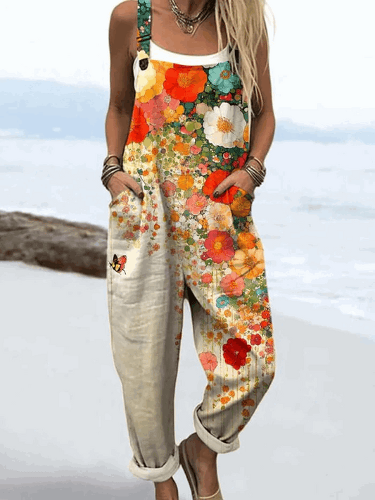Odessa Floral Casual Jumpsuit