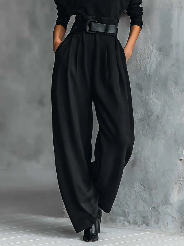 EB Juliet |  Conjunto de jersey de cuello alto y pantalón recto