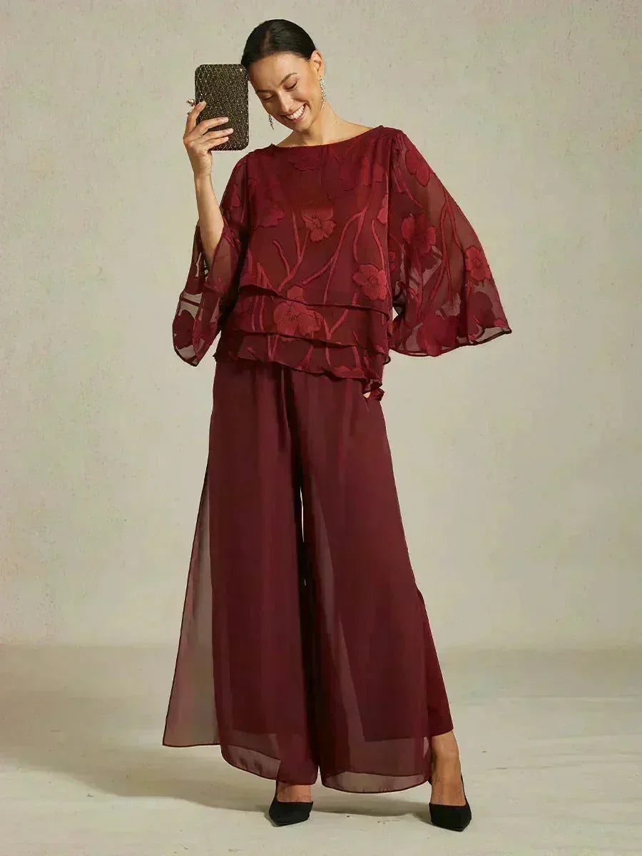 EB BLUSA FLORAL EN CAPAS™ | ELEGANTE SOFISTICADA Y LIGERA
