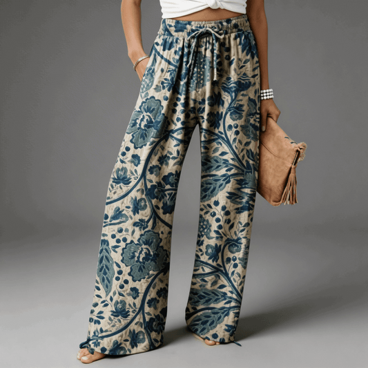 Flora™ Pantalón Fluido Floral