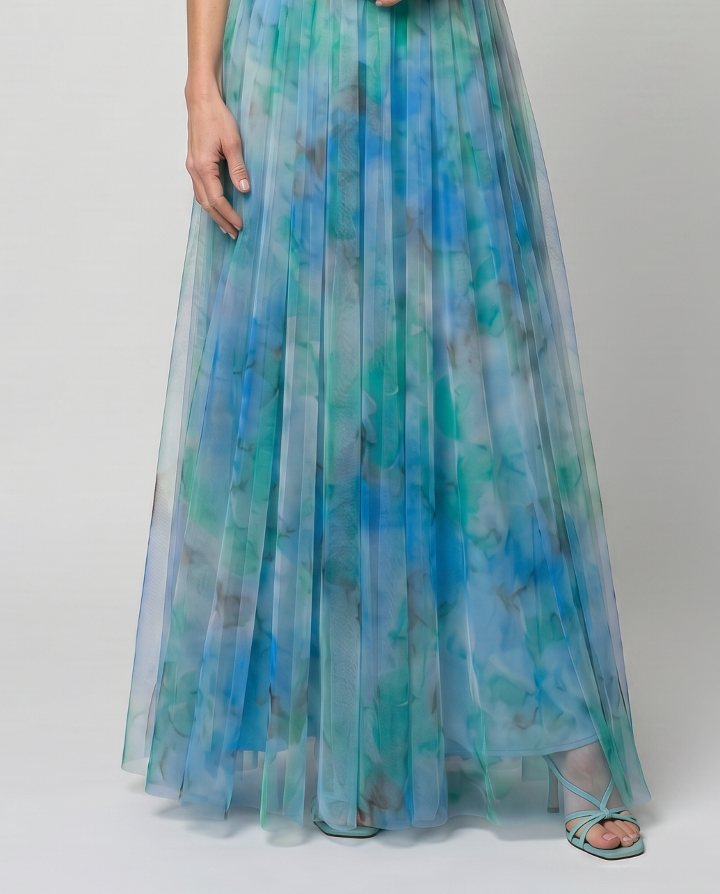 EB ALYSSA™ | VESTIDO LARGO FLORAL ESTILO REFINADO Y EXCLUSIVO
