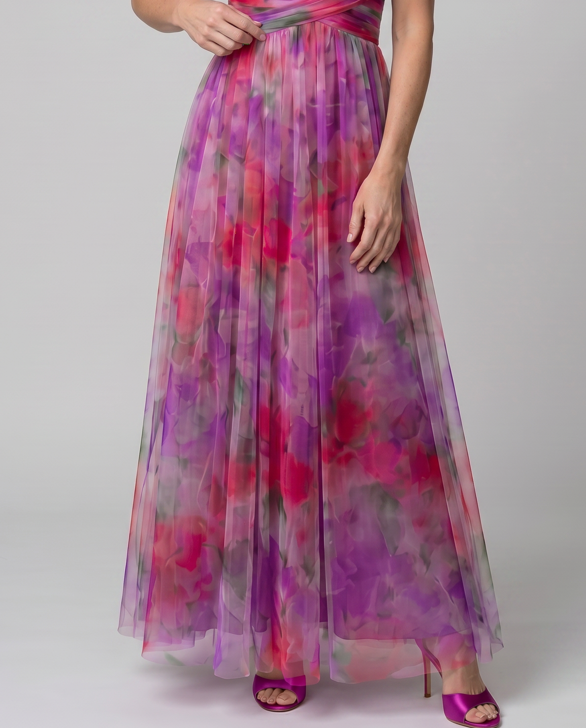 EB ALYSSA™ | VESTIDO LARGO FLORAL ESTILO REFINADO Y EXCLUSIVO